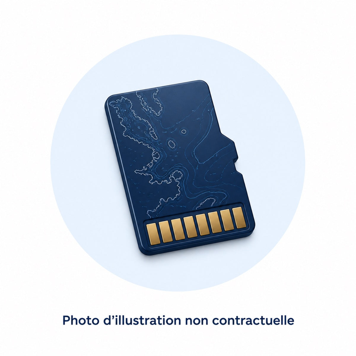 Photo d'illustration non contractuelle - carte marine générique