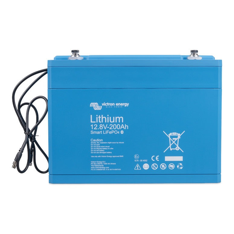 Batterie Victron 12,8V 200Ah Smart — dimensionnement parc lithium voilier