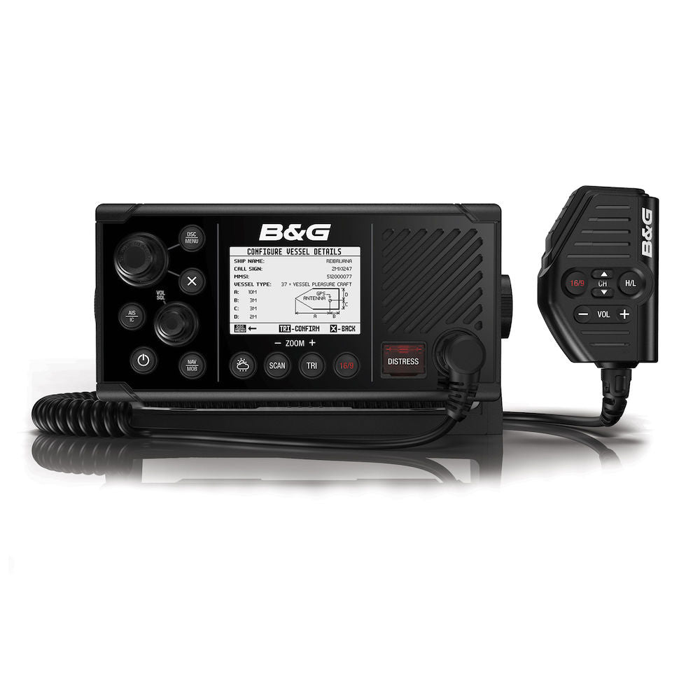 B&G V60-B VHF + AIS classe B — voilier