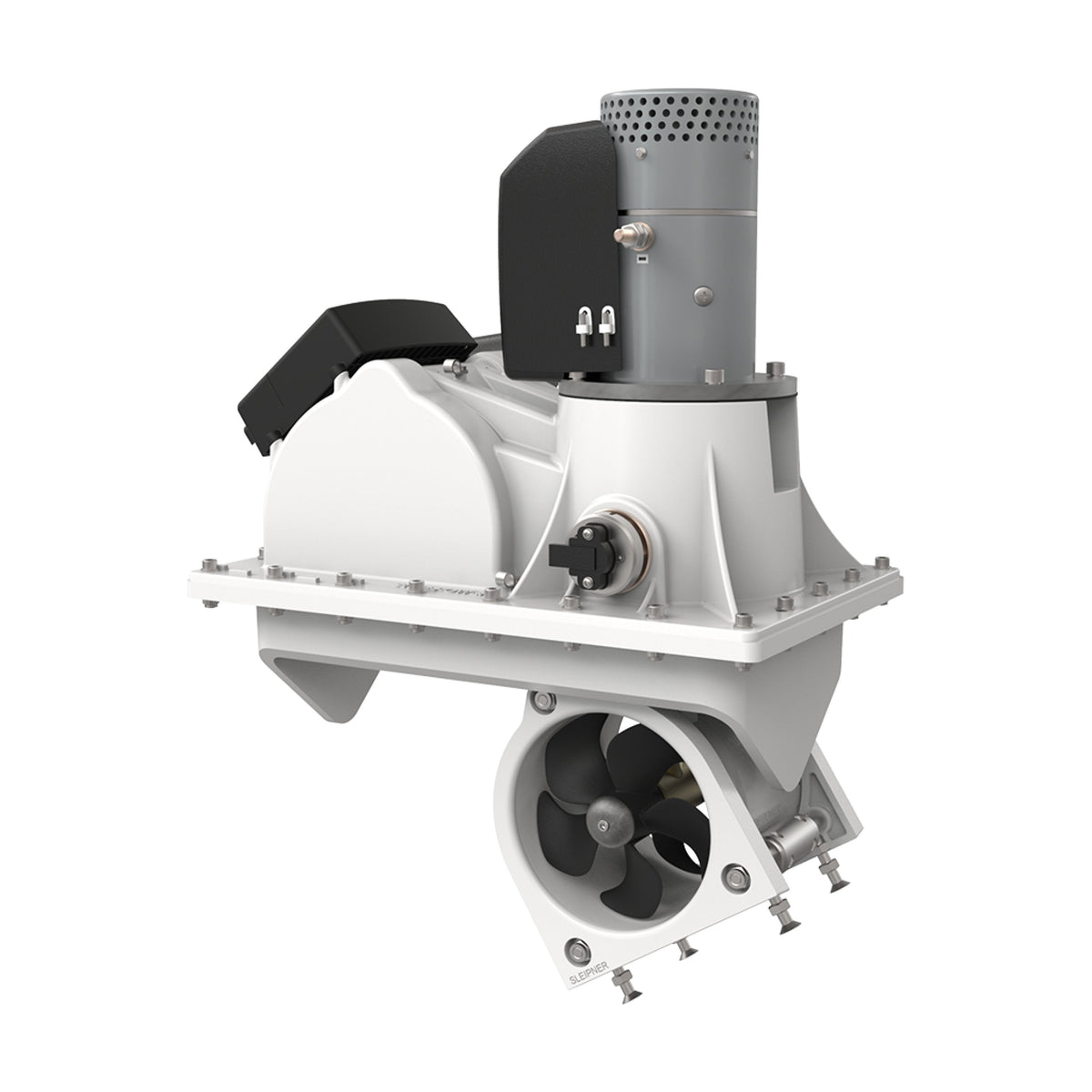 Propulseur rétractable vertical Sleipner SRV80 pour montage sous la coque