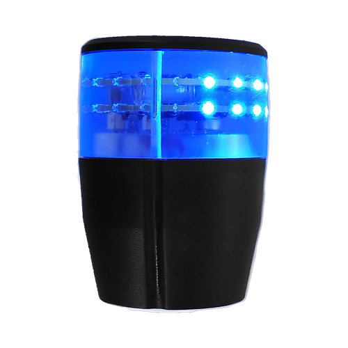 Gyrophare bleu Mantagua 360 degres 2 MN pour signalisation marine