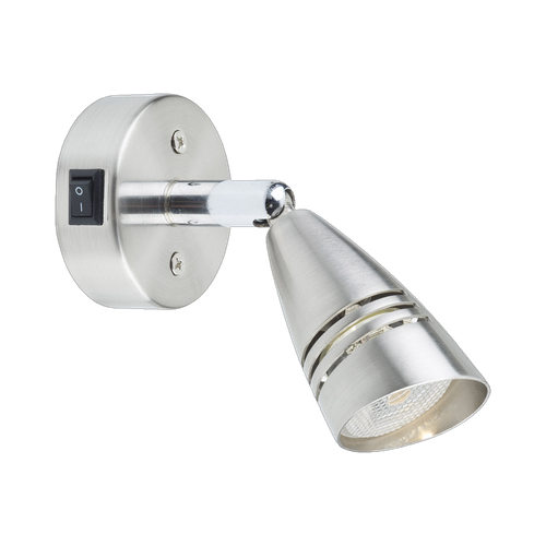 Liseuse LED Mantagua Hoedic blanc chaud avec interrupteur pour bateau