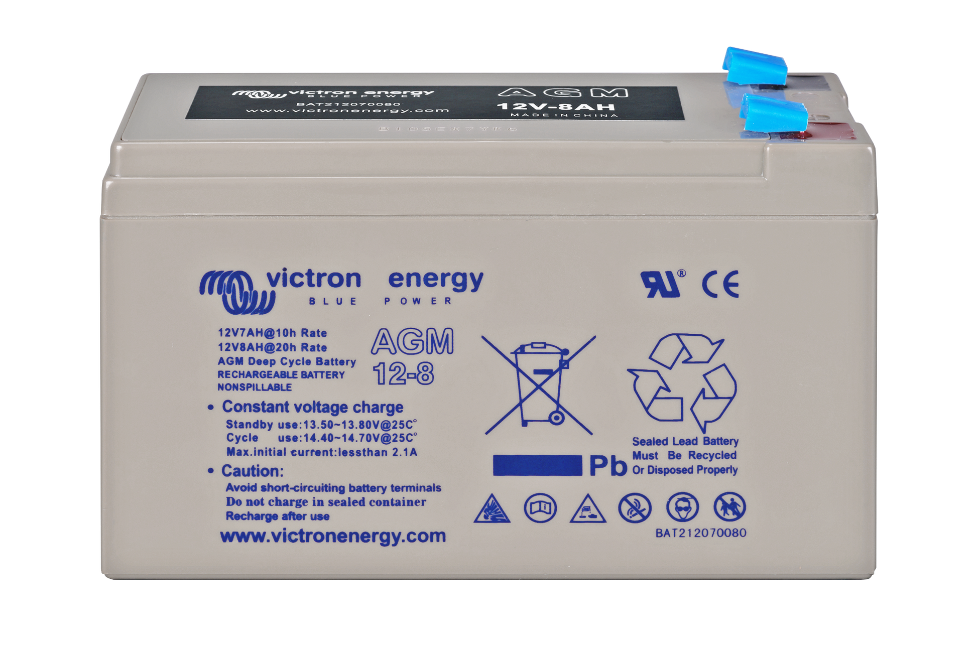 Batterie 12V/8Ah AGM Deep Cycle - Victron Energy