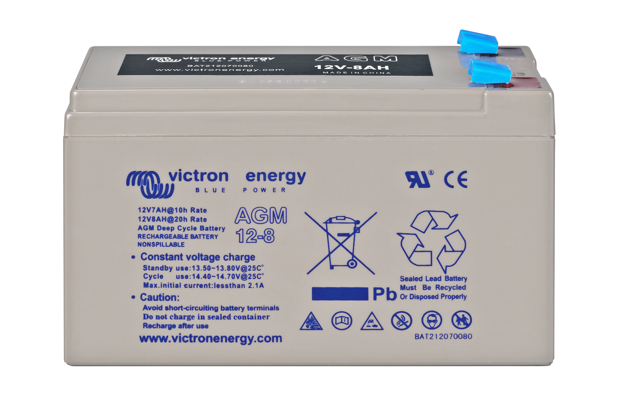 Batterie 12V/8Ah AGM Deep Cycle - Victron Energy