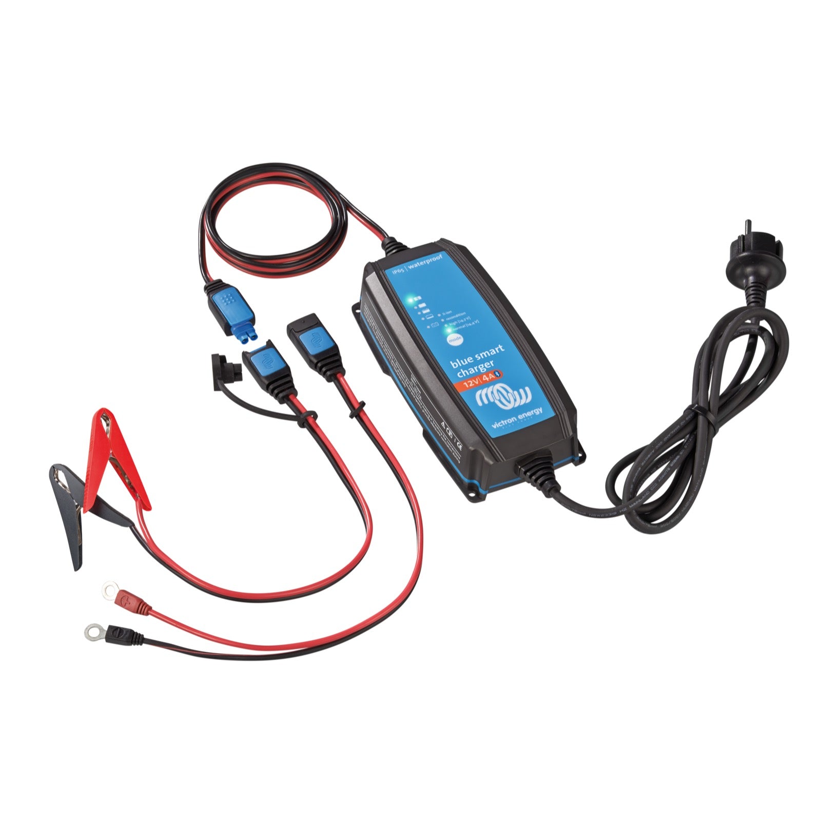 Blue Smart IP65s Charger 12/4 + DC connector - Victron Energy
