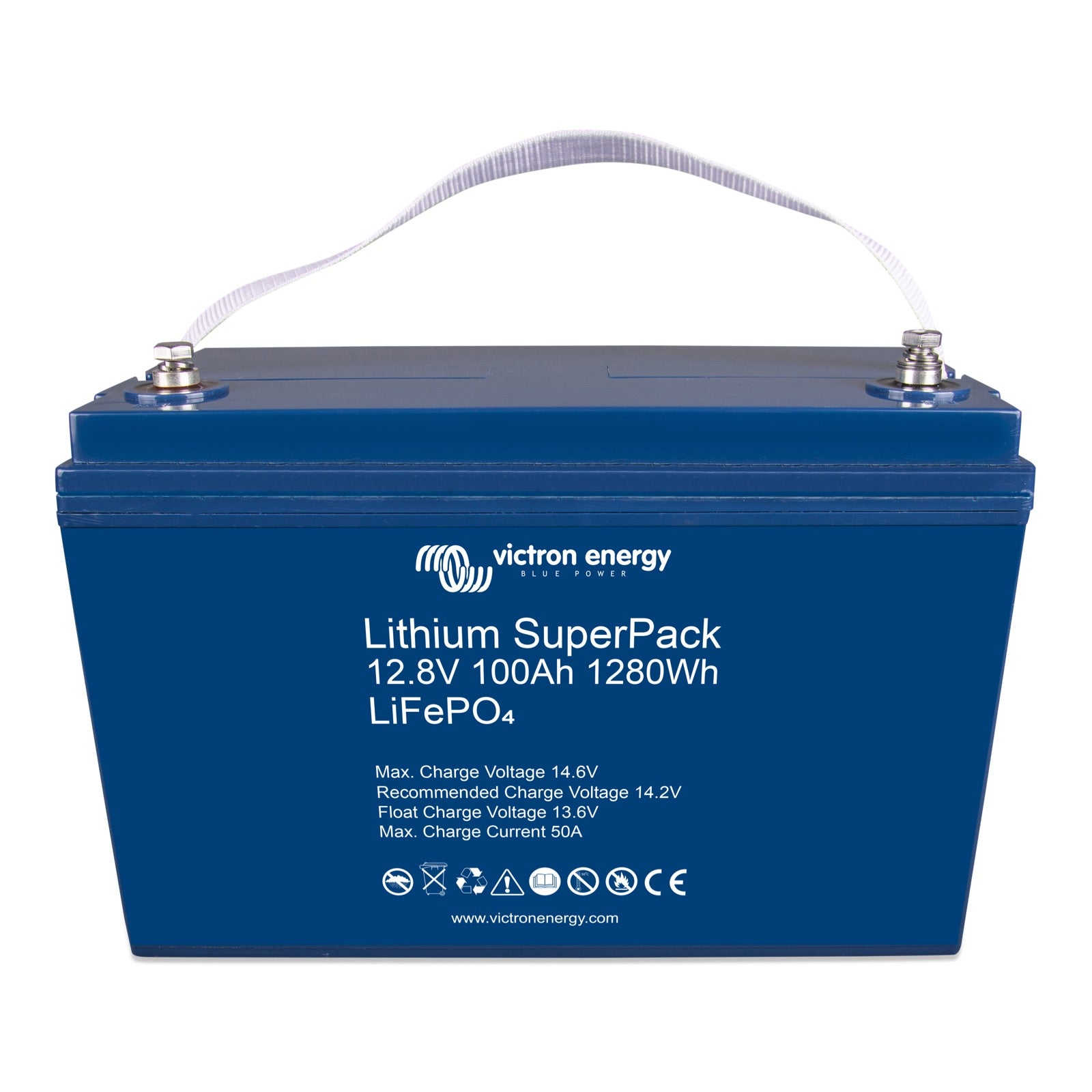 Lithium SuperPack 12.8V/100Ah-a (M8) - Victron Energy