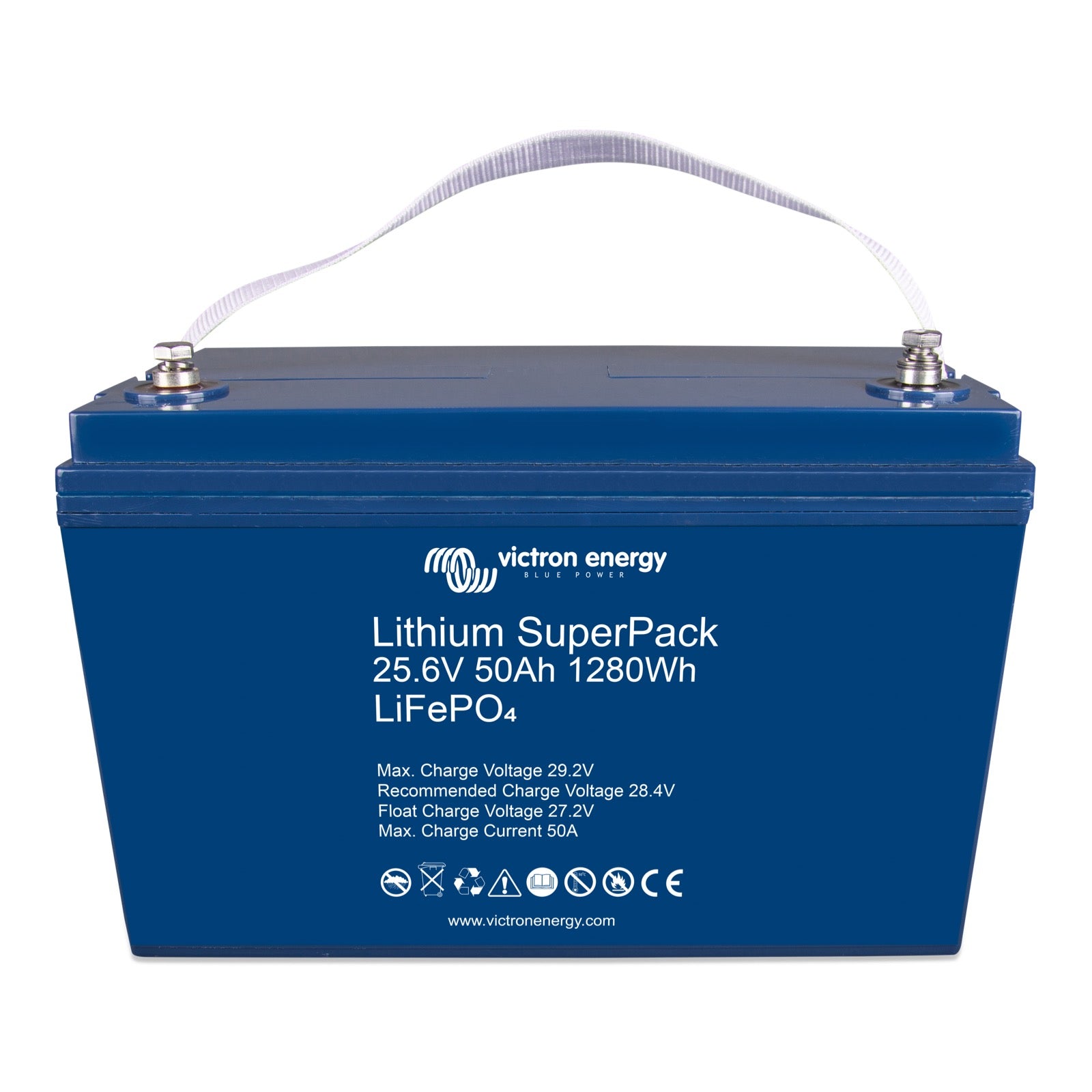 Lithium SuperPack 25.6V/50Ah (M8)) - Victron Energy