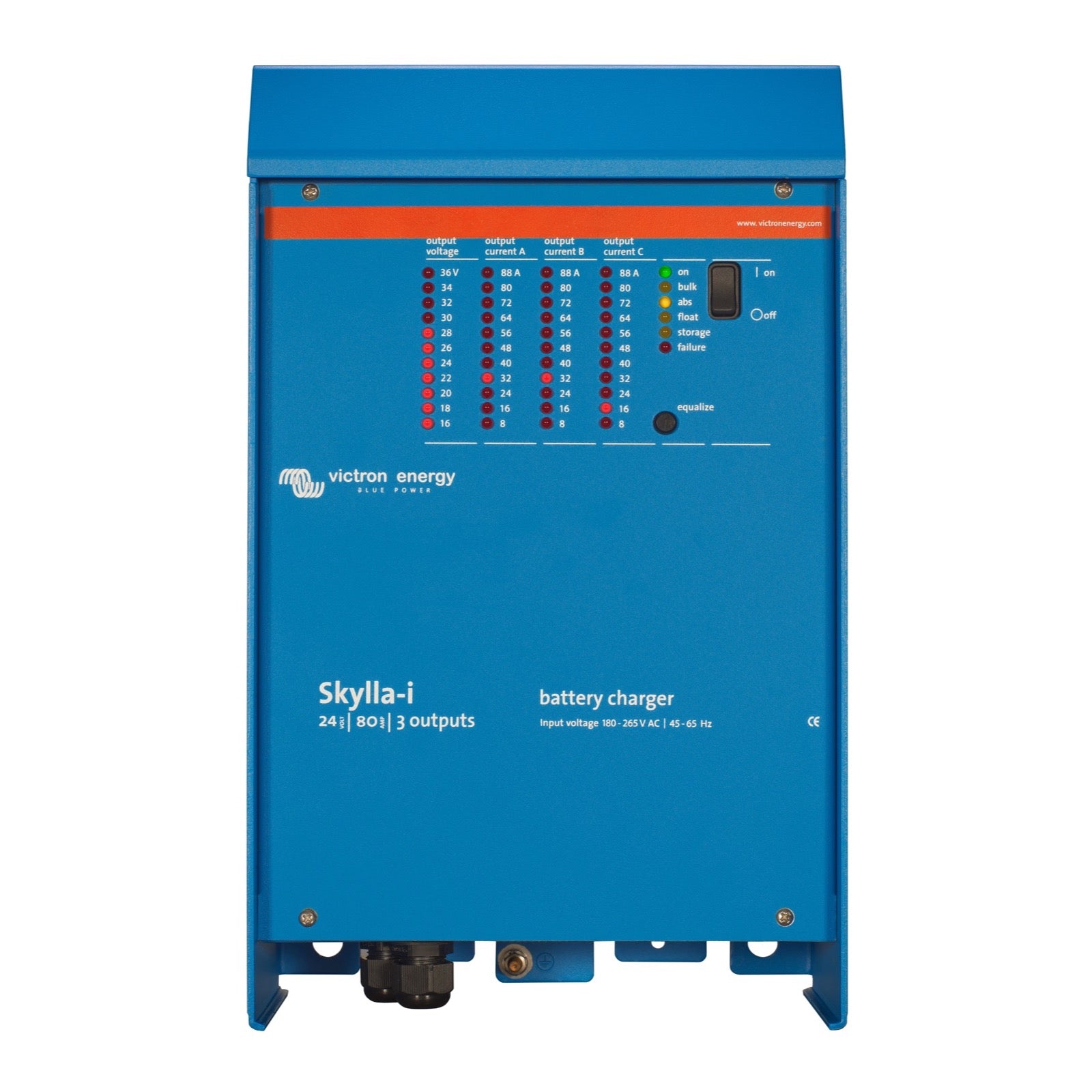 Chargeur de batterie Skylla-i 24V 80A 230V - Victron Energy