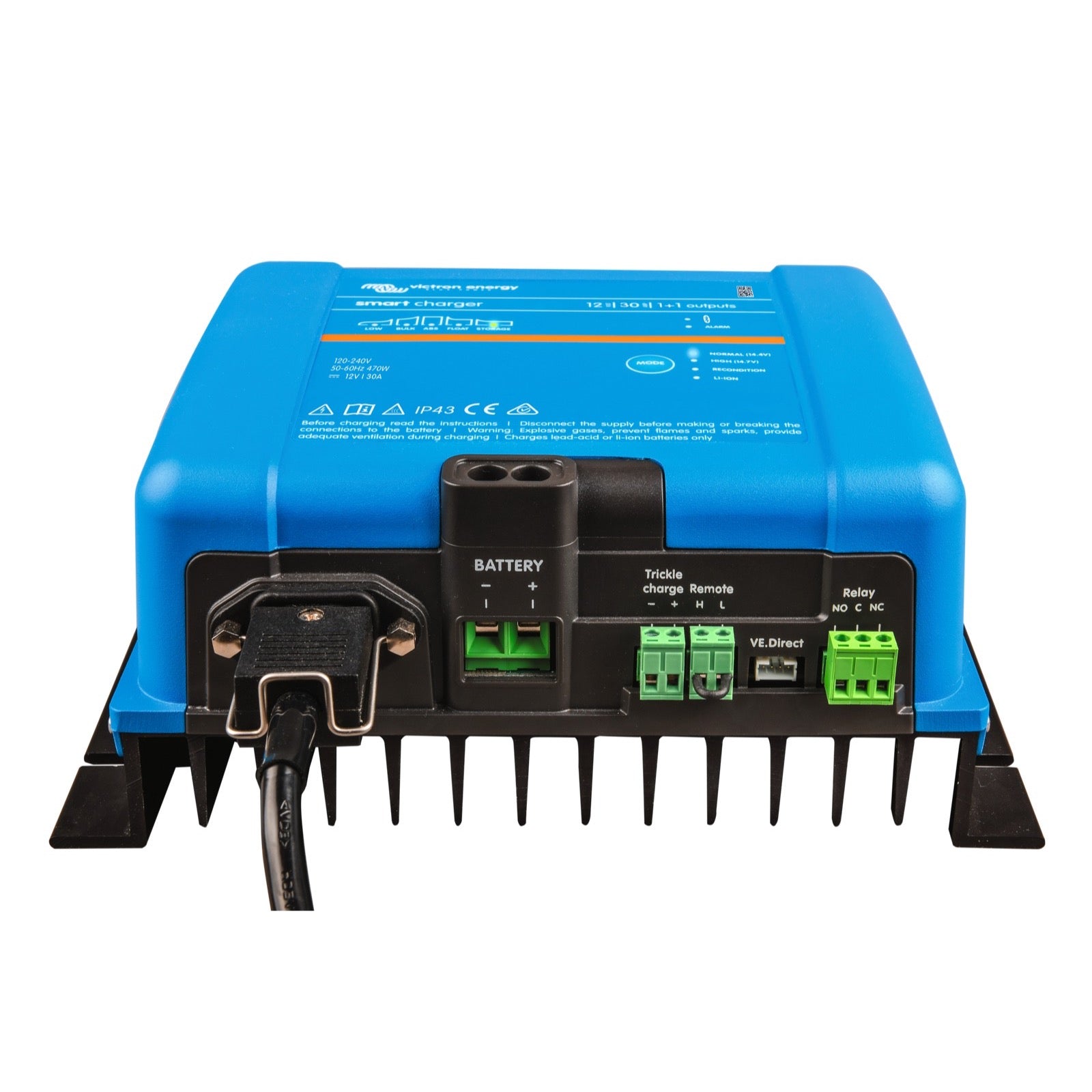 Smart IP43 Charger 48/13(1) 120-240V - Victron Energy