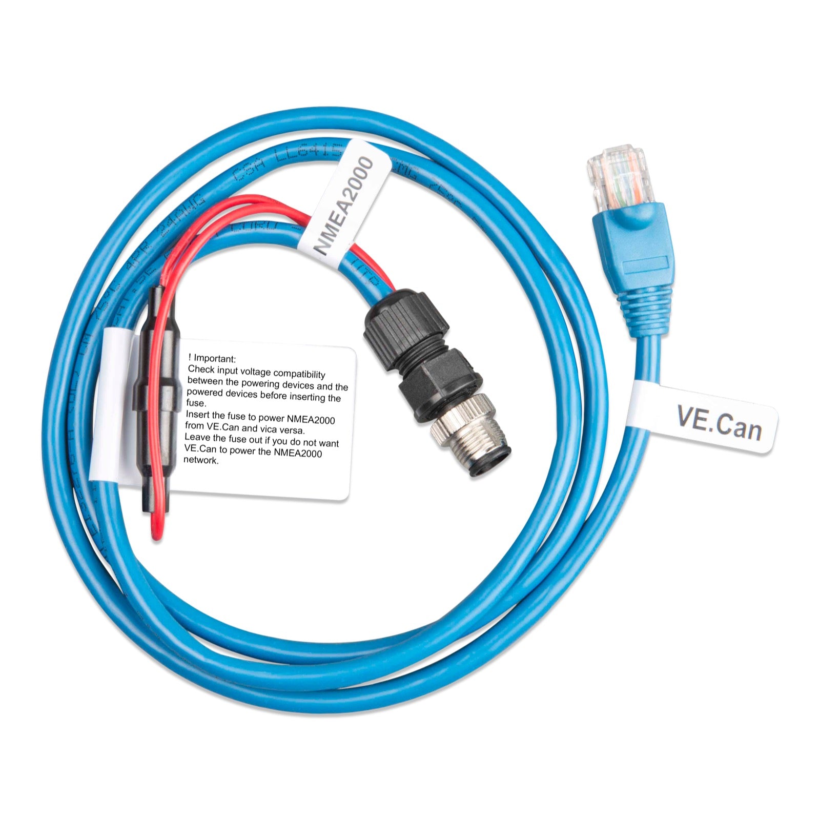 Câble VE.Can-NMEA 2000 micro-C mâle - Victron Energy