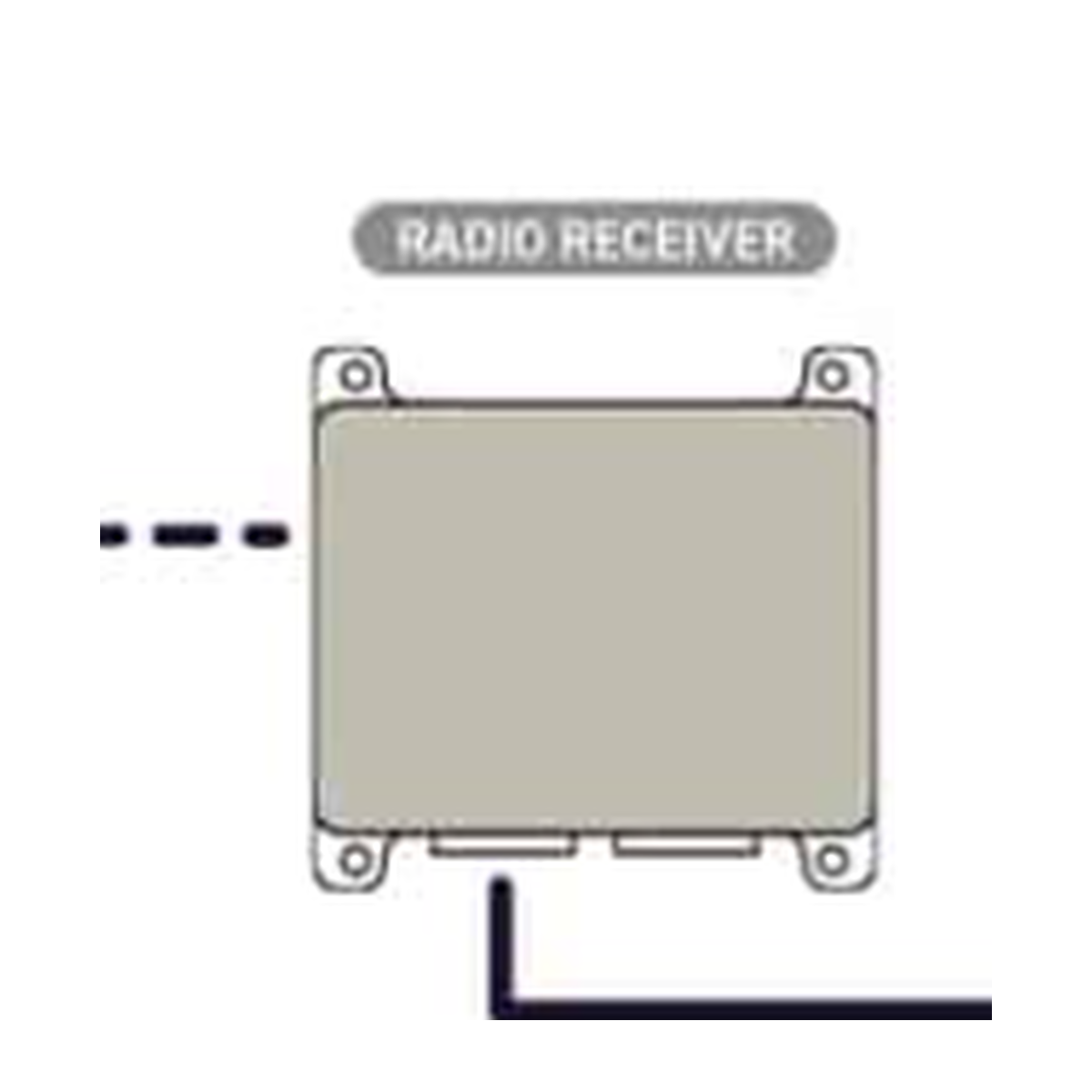 Récepteur radio avec antenne déportée - visuel récepteur radio