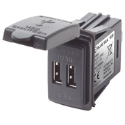 12/24V Dual USB 4.8A Chargers - Switch Mount - 12/24V Dual USB 4.8A Chargers - Switch Mount