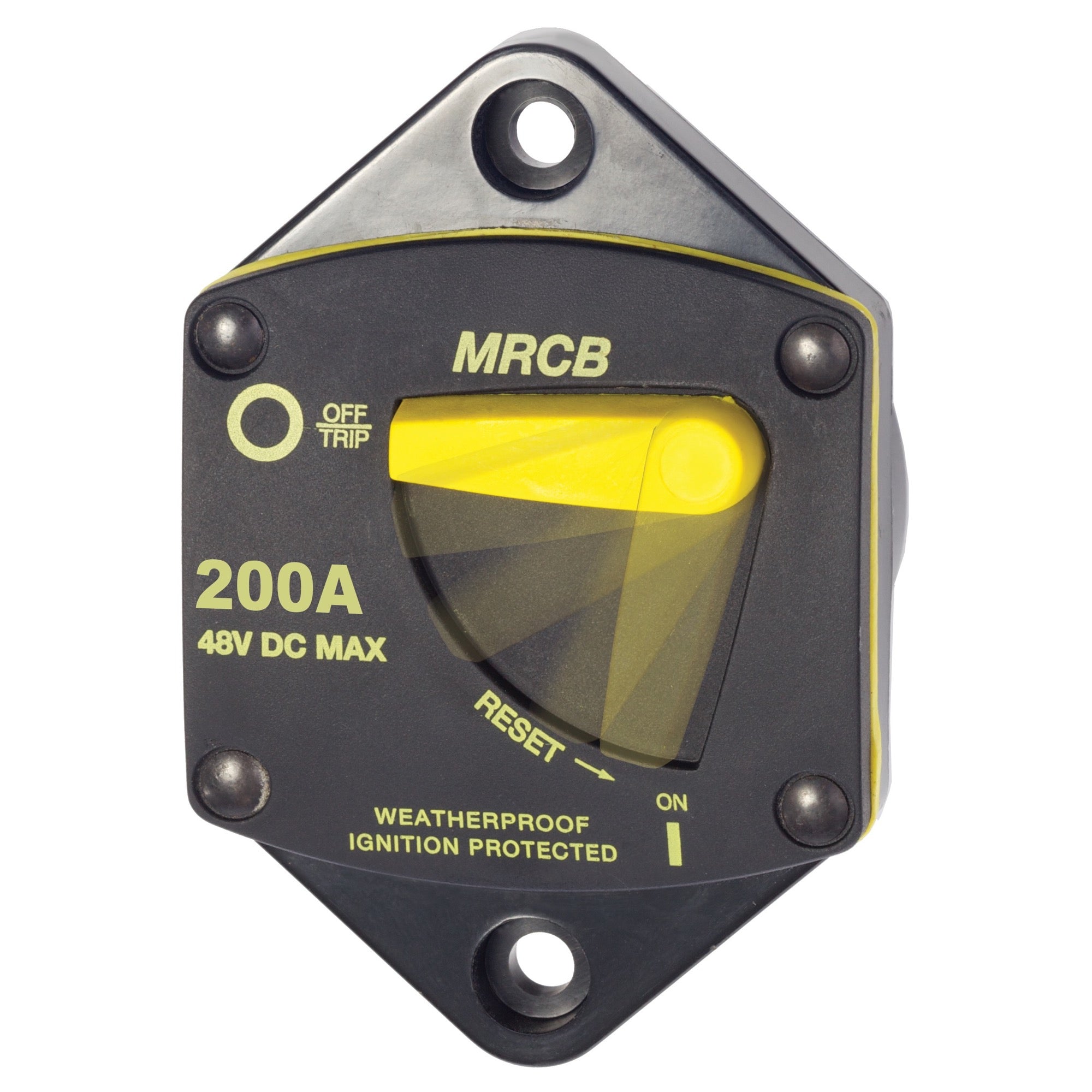 187-Series Circuit Breaker - Panel Mount 200A - 187-Series Circuit Breaker - Panel Mount 200A