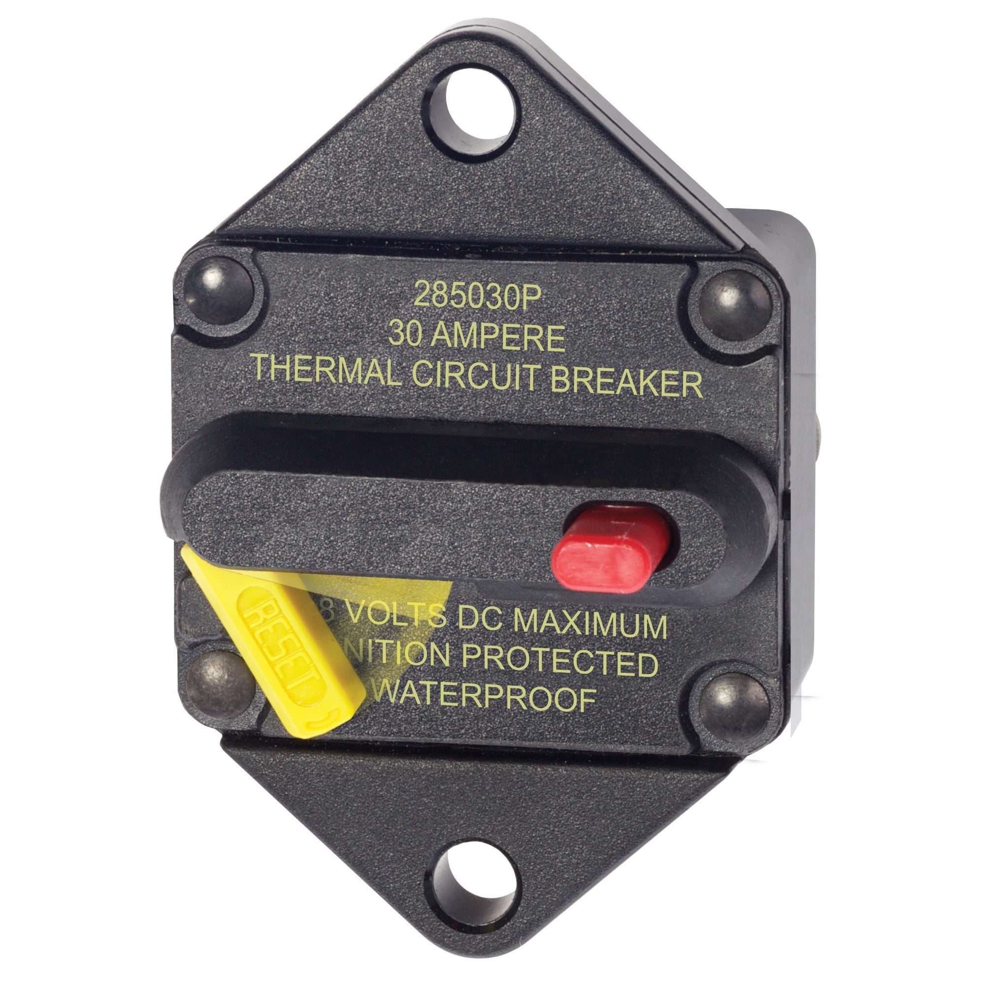 285-Series Circuit Breaker - Panel Mount 30A - 285-Series Circuit Breaker - Panel Mount 30A