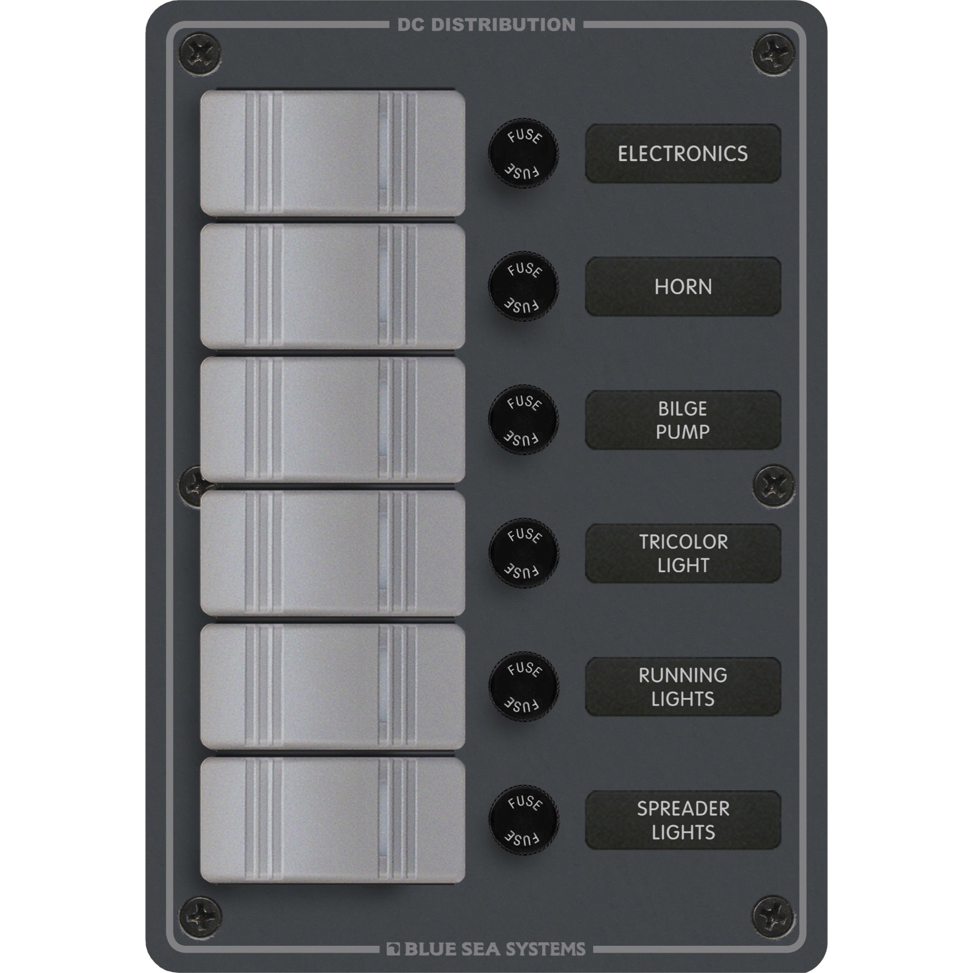 6 Position-Slate Gray - 6 Position-Slate Gray