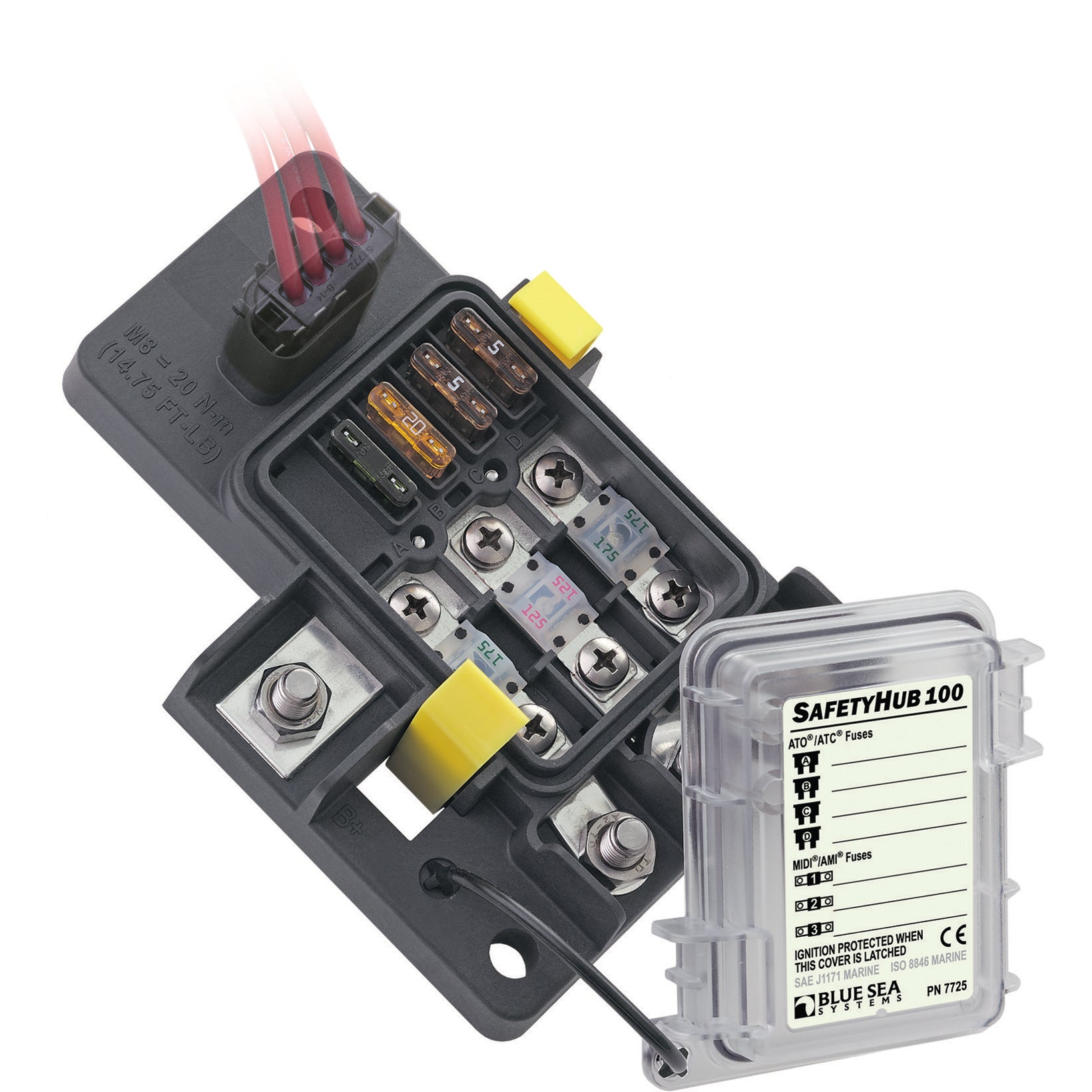 Bloc de fusibles SafetyHub 100 - SafetyHub 100 Fuse Block