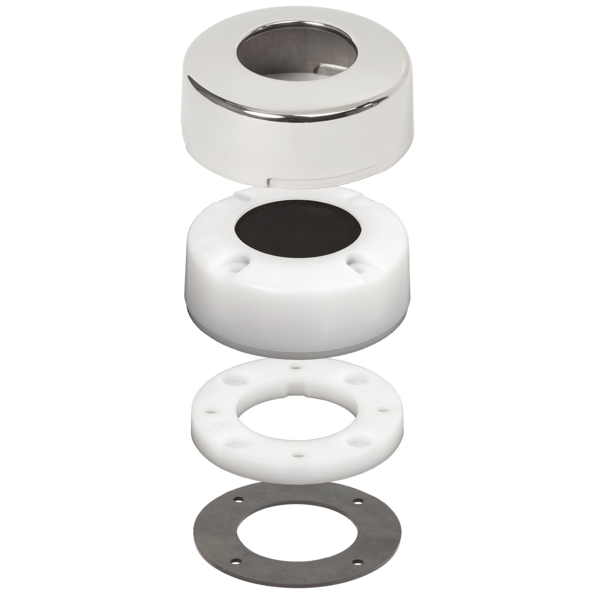 CableClam with Stainless Steel Dress Cap 1.40" - CableClam with Stainless Steel Dress Cap 1.40