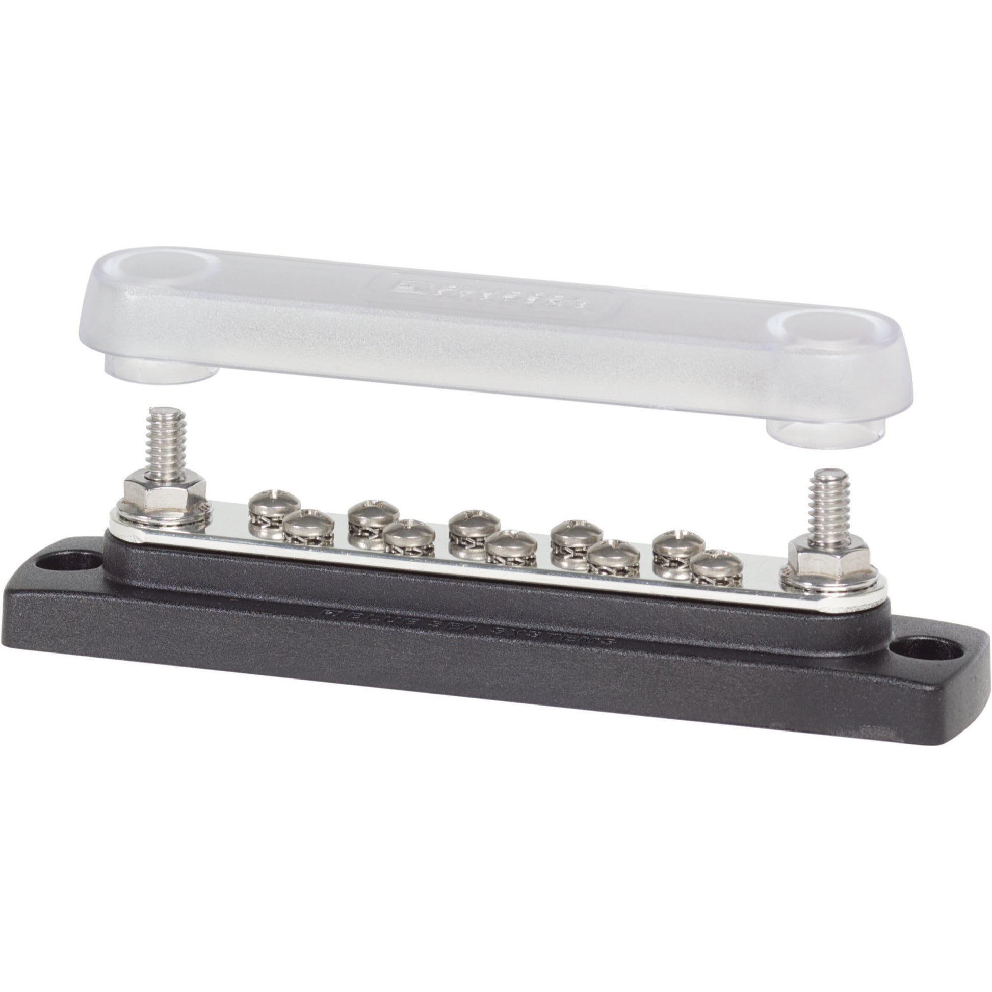 Common 150A BusBar - 10 Gang with Cover - Common 150A BusBar - 10 Gang with Cover