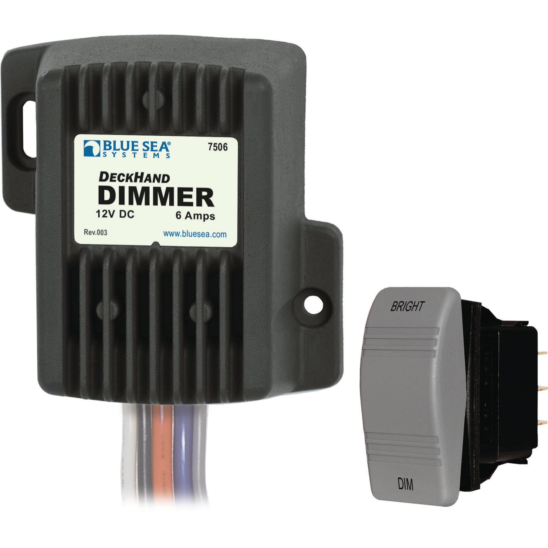 Deckhand Dimmer - 12V DC 6A - Deckhand Dimmer - 12V DC 6A