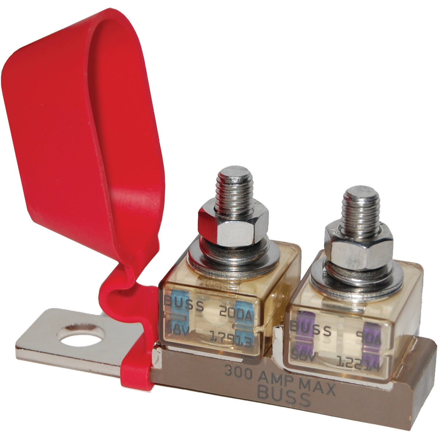 Dual MRBF Terminal Fuse Block - 30 to 300A - Dual MRBF Terminal Fuse Block - 30 to 300A