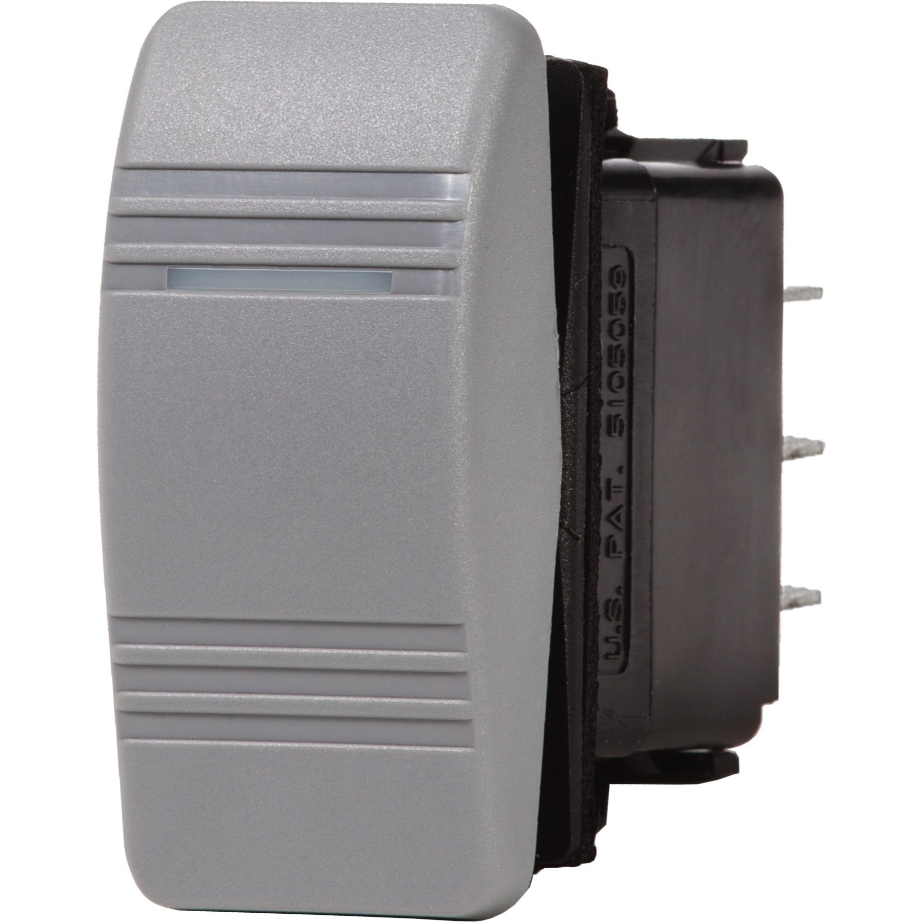 Interrupteur Contura DPST Gris OFF-ON - Contura Switch DPST Gray - OFF-ON