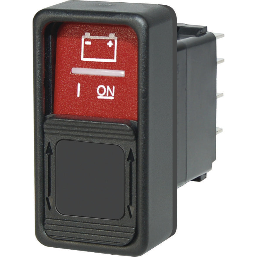 Interrupteur Contura SPDT On-On rouge avec protection - Official product image
