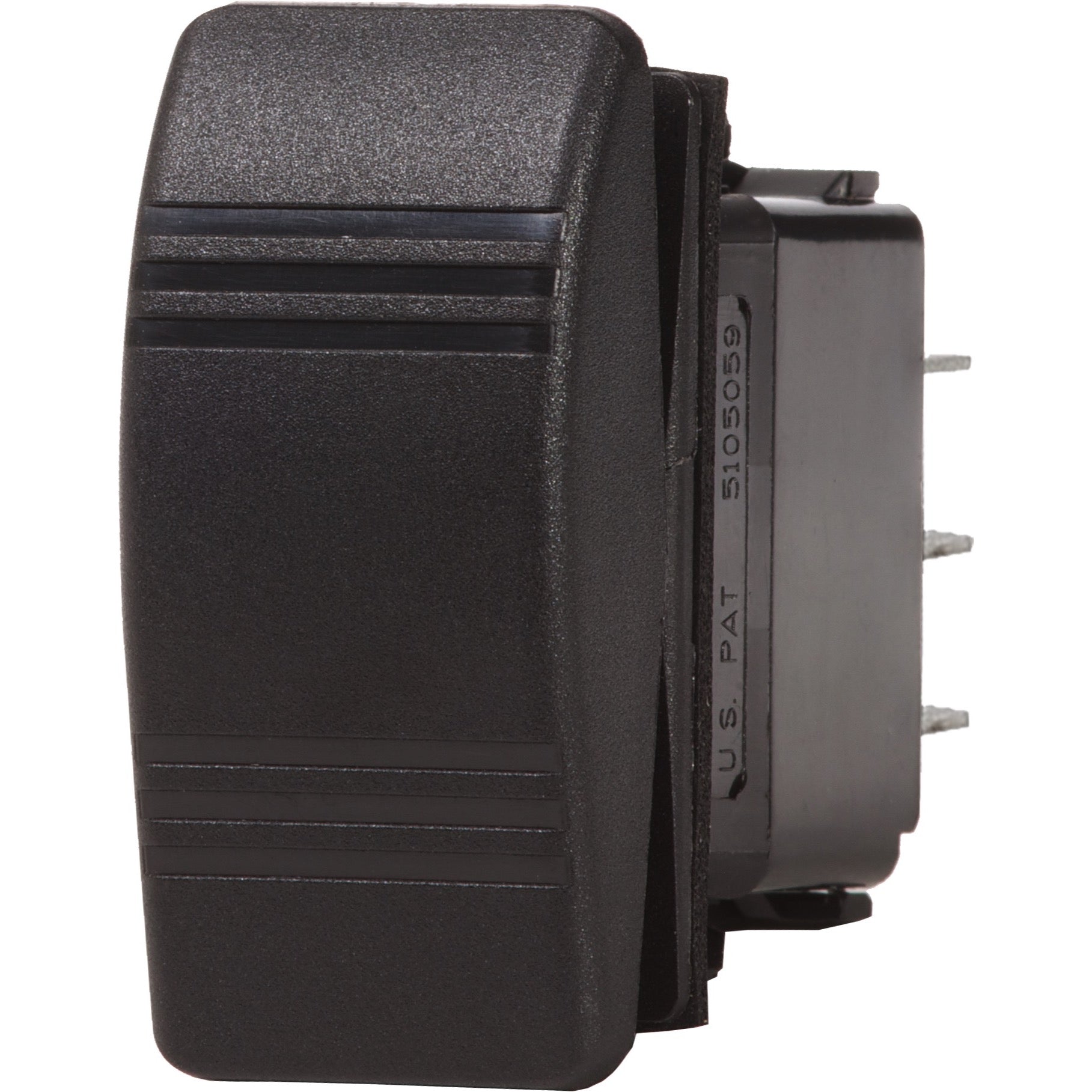Interrupteur Contura SPST Off momentane noir - Official product image