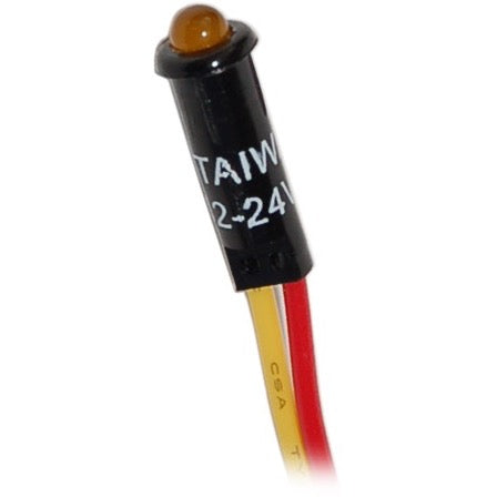 LED - 12/24V DC Amber - LED - 12/24V DC Amber