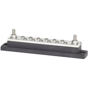 MaxiBus 250A BusBar - Two 5/16"-18 Studs and Twelve #10-24 Screws - MaxiBus 250A BusBar - Two 5/16