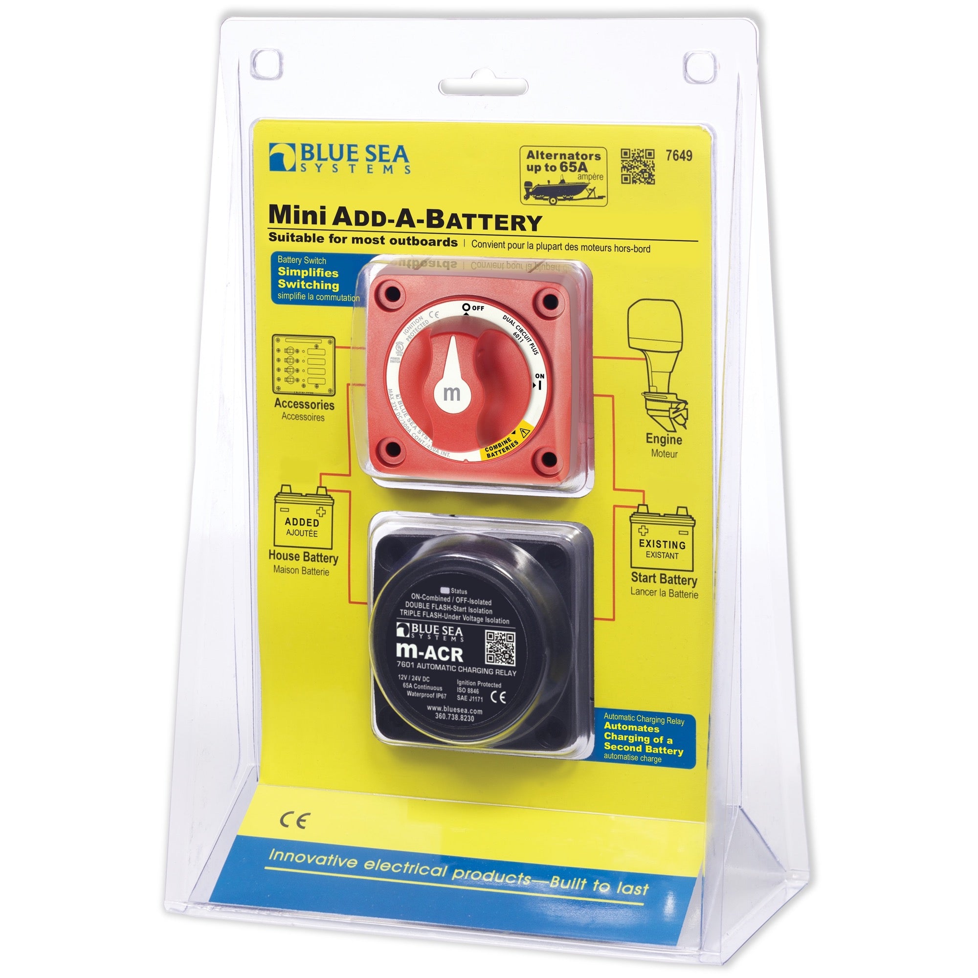 Mini Add-A-Battery Kit - 65A - Mini Add-A-Battery Kit - 65A