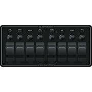 Panneau de disjoncteur Contura  8 positions - Water Resistant Circuit Breaker Panel 8 Position-Black