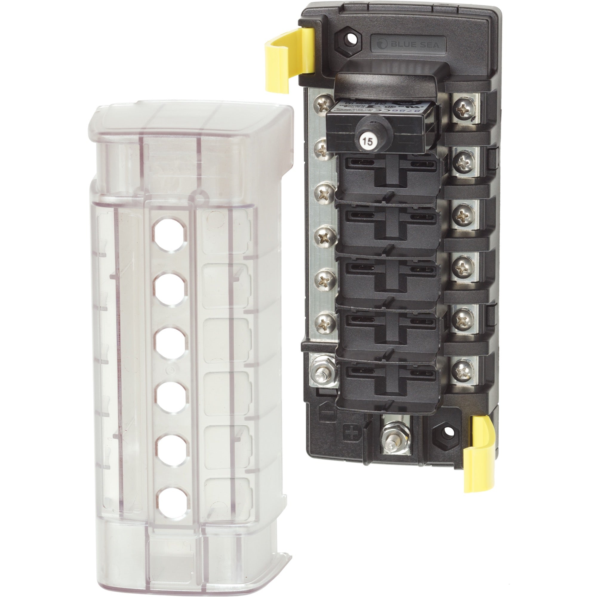 ST CLB Circuit Breaker Block - 6 Position with Negative Bus - ST CLB Circuit Breaker Block - 6 Position with Negative Bus