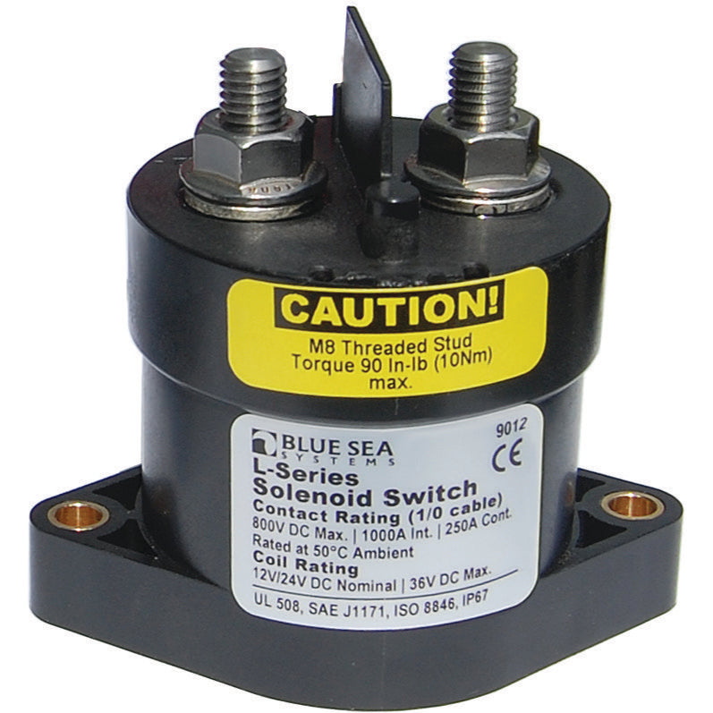 Solenoid L-Series - 250A 12/24V - Solenoid L-Series - 250A 12/24V