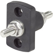 Terminal Feed Through Connector - 5/16"-18 Studs (Black) - Terminal Feed Through Connector - 5/16