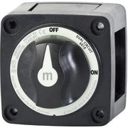 m-Series Mini Dual Circuit Battery Switch - Black - m-Series Mini Dual Circuit Battery Switch - Black