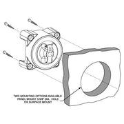 Sélecteur de batterie e-Series 4 positions - Mounting Diagram