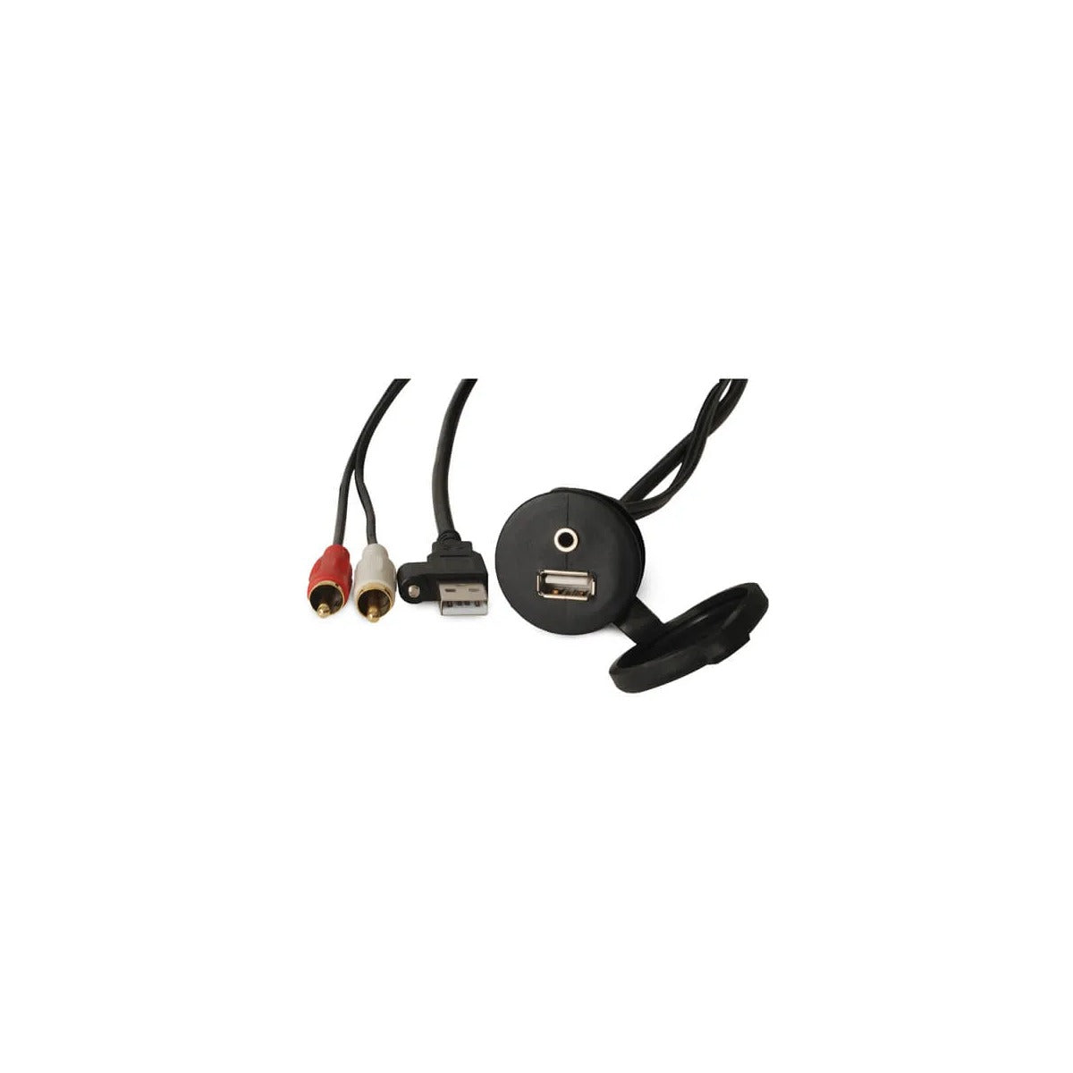 Câble audio marin Connecteur AUX 3 5 mm/USB pour tableau de bord - visuel officiel 1