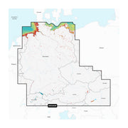 Cartes marines intérieures Allemagne, Lacs et rivières - Garmin image 1