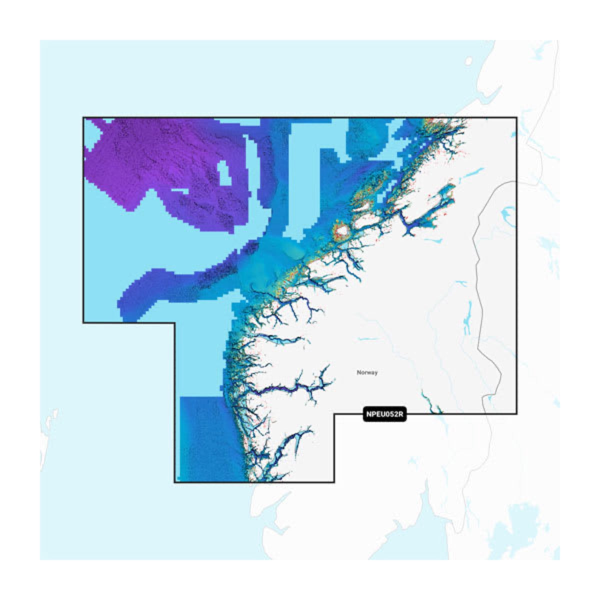 Cartes marines Norvège, De Sognefjord à Svefjorden - Garmin image 1