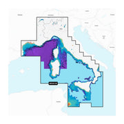 Mer Méditerranée, Centre et Ouest - Cartes marines - Garmin image 1