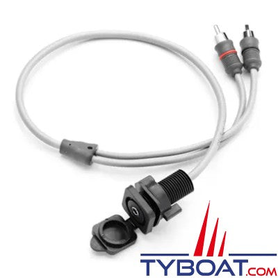 Prise jack audio 3,5 mm encastrable - image 1