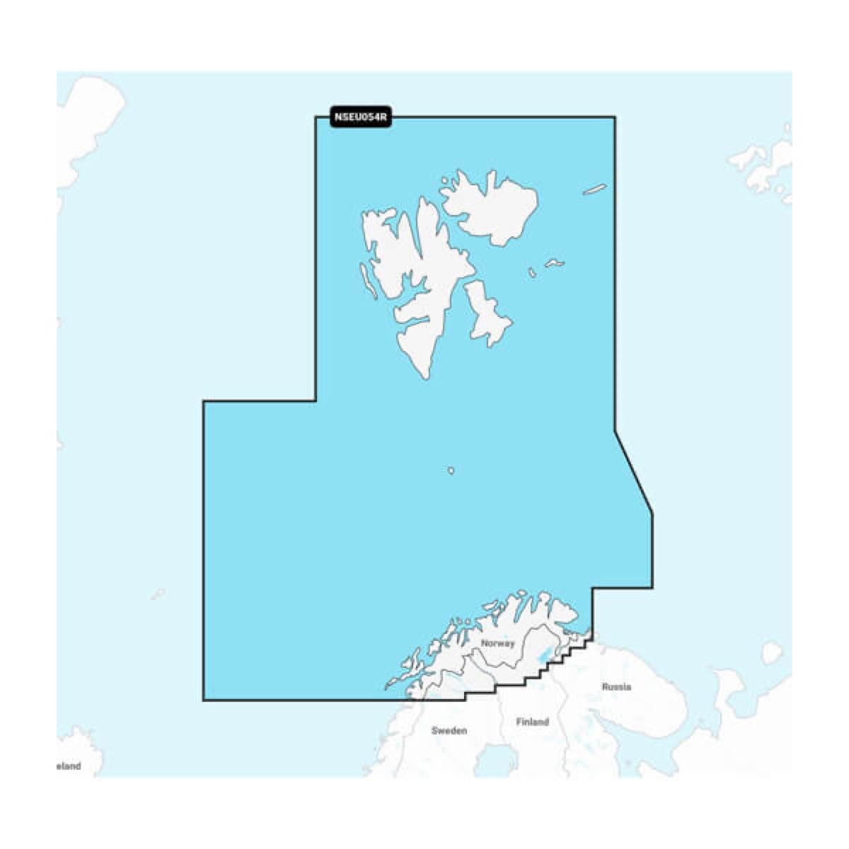 Cartes marines Norvège, De Vestfjorden à Varanger et Svalbard - Garmin image 1