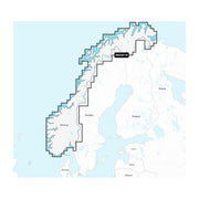 Cartes marines intérieures Norvège, Lacs et rivières - Garmin image 1