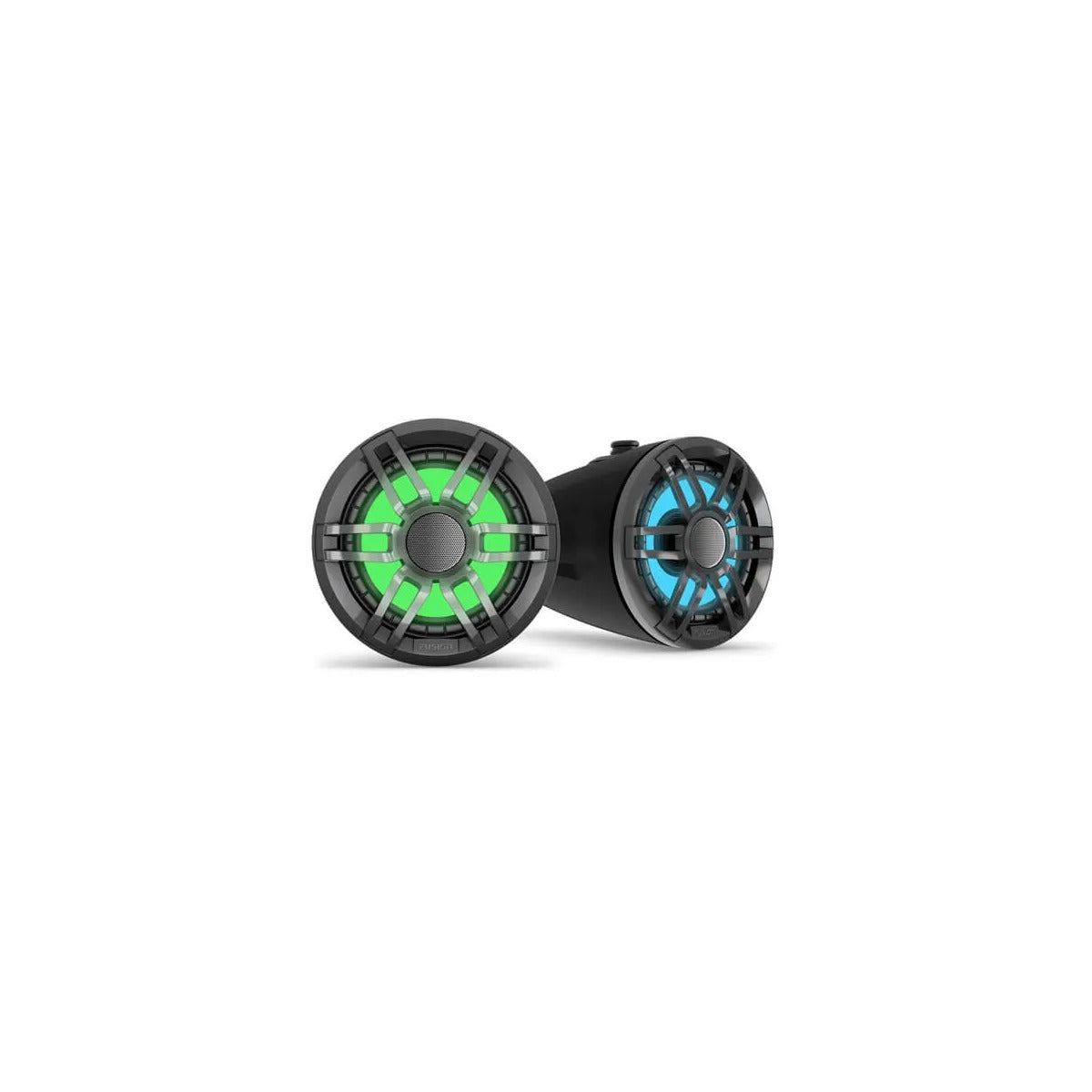 Haut-parleurs de tour XS noirs 6,5 po 200 W RGB (paire)