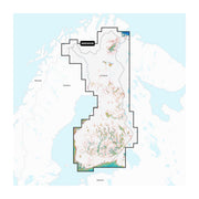 Cartes marines intérieures Finlande, Lacs et rivières - Garmin image 1