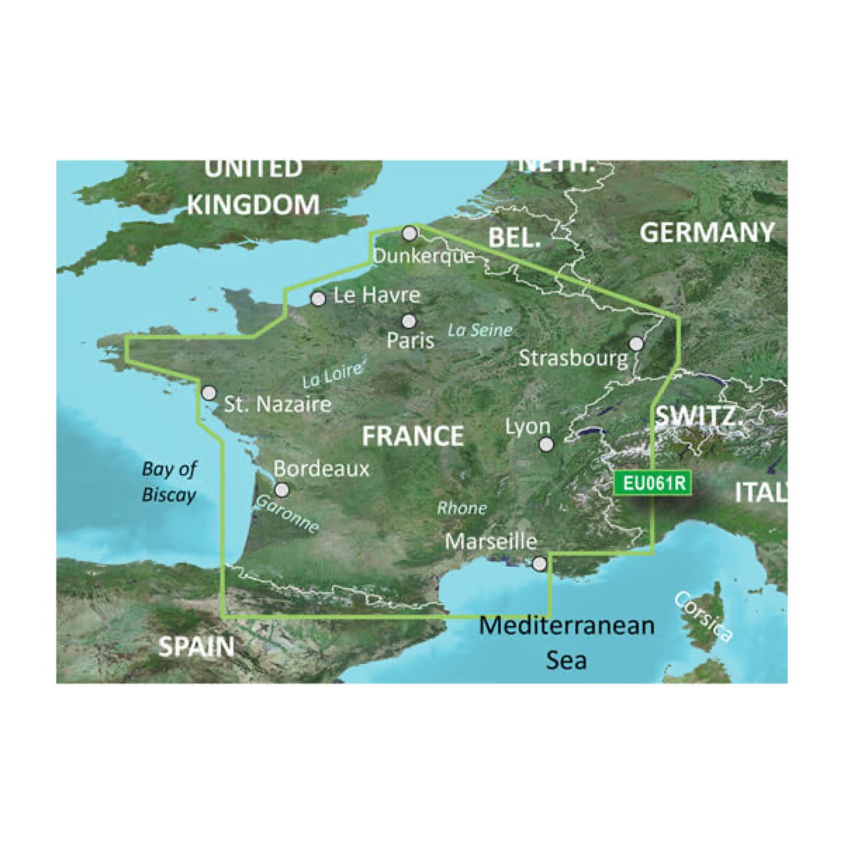 BlueChart® g3 HXEU061R- France Inland Waters - Garmin image 1