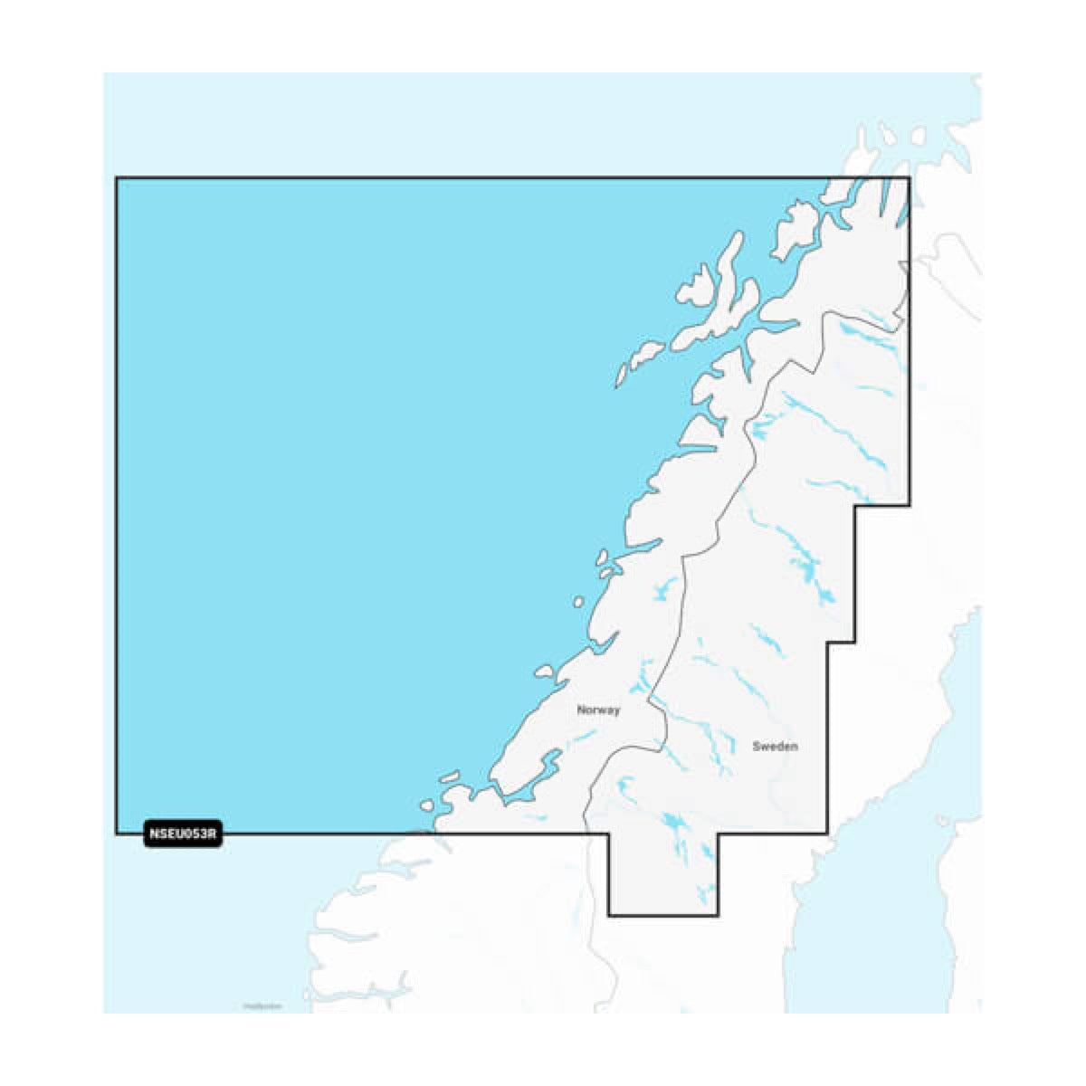 Cartes marines Norvège, De Trondheim à Tromso - Garmin image 1