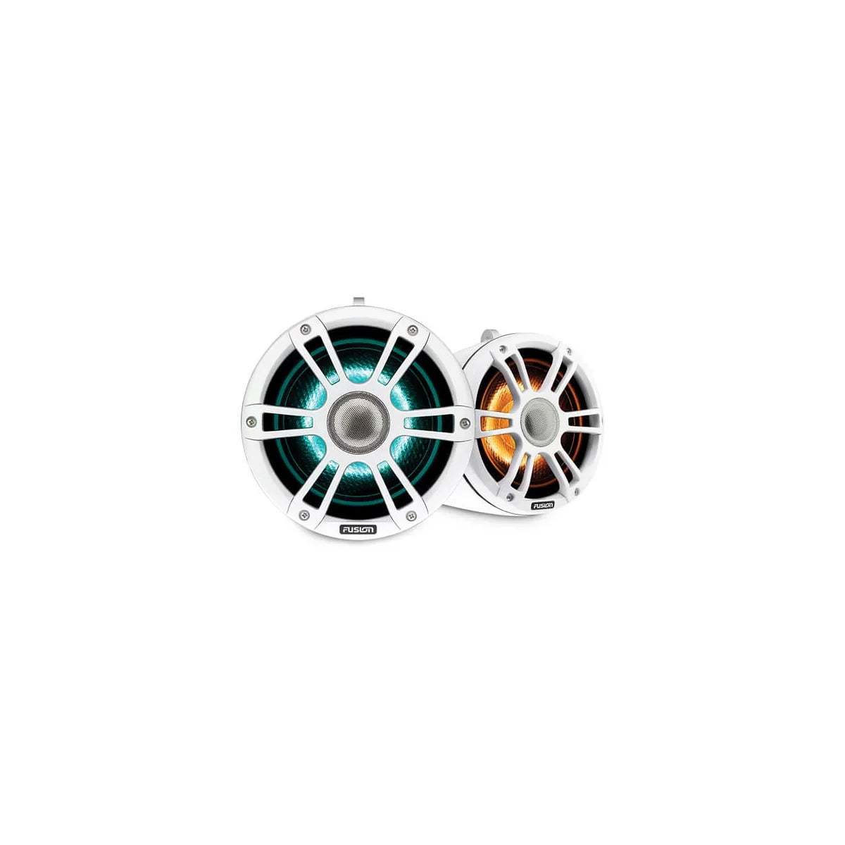 Haut-parleurs de tour marins Haut-parleurs marins Wake Tour Signature Series 3 haut-parleur marin pour tour blanc édition Sports 8,8 po, 330 W avec éclairage CRGBW - visuel officiel 1
