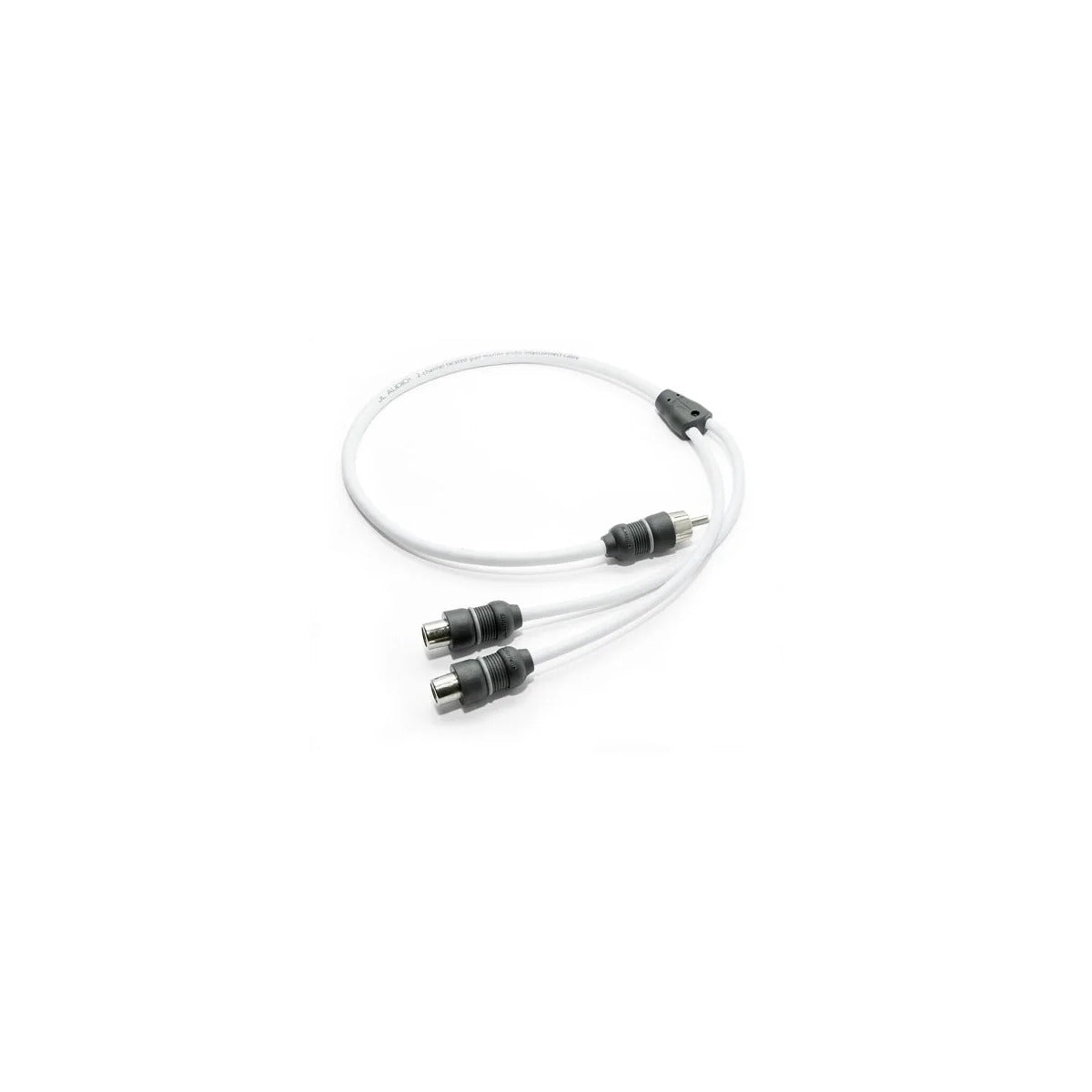 Accessoire audio marin Adaptateur en Y marin 1 fiche mâle, 2 jacks femelles (XMD-WHTAICY-1M2F) - visuel officiel 1