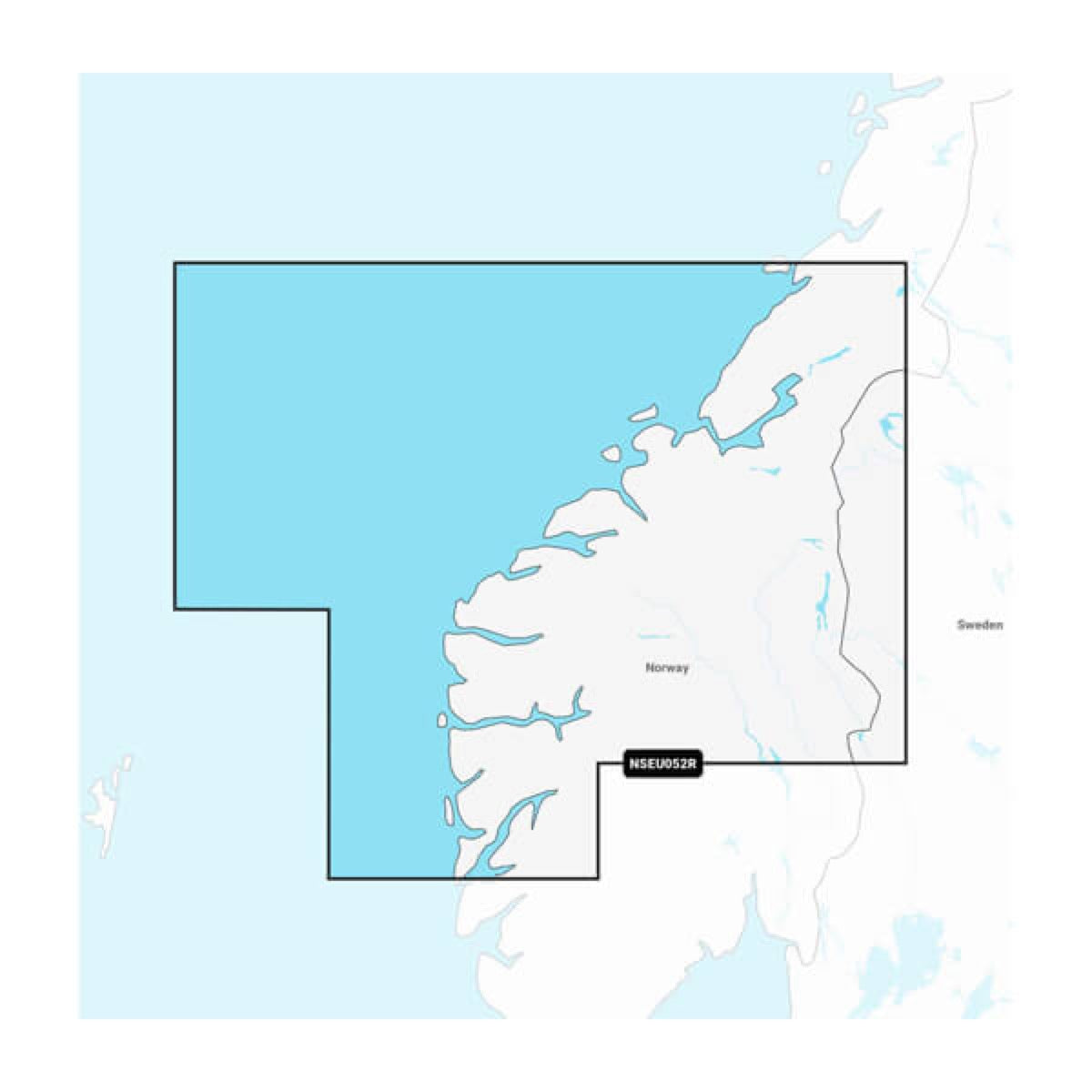 Cartes marines Norvège, De Sognefjord à Svefjorden - Garmin image 1
